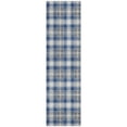 thumbnail image 2 of Addison Rugs Chantille Indoor/Outdoor Transitional Holiday Plaid Navy Machine Washable Runner Rug, 2'3" x 7'6", 2 of 7