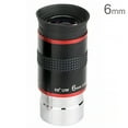 thumbnail image 4 of Astronomical Telescope Eyepiece 1.25 Inch 68 Degrees Wide Angle Monocular Eyepiece with Rubber Guard, 6mm, 4 of 8