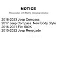 thumbnail image 2 of TEC Front Ceramic Disc Brake Pads TEC-1811 for Car Jeep Compass Renegade Dodge Hornet Fiat 500X, 2 of 10