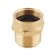 thumbnail image 4 of Adaptador de conexión de tuberías Inwindrain, paquete de 2 unidades, 3/4 G (BSP) hembra a 3/4 NPT macho, 4 of 5