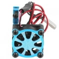 thumbnail image 4 of Model Car Motor Cooling Fan Heatsink with Thermal Sensor for 540 550 3650 3660Blue, 4 of 8