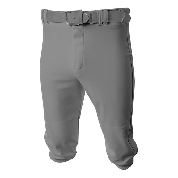 A4 Baseball Knicker Pant For Men in Grey | N6003