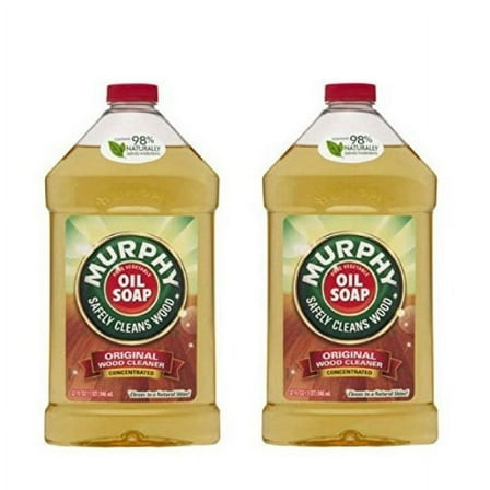 murphy original concentrated wood floor cleaner, 32oz 2 pack