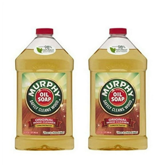 murphy original concentrated wood floor cleaner, 32oz 2 pack