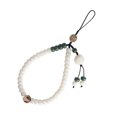 thumbnail image 3 of Colgante de jade blanco Bodhi para teléfono móvil, estilo chino, con cadena para teléfono móvil, 3 of 5