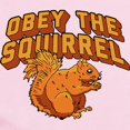 thumbnail image 2 of CafePress - Obey The Squirrel Long Sleeve Infant Bodysuit - Long Sleeve Cotton Baby Bodysuit, 2 of 4