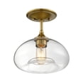 thumbnail image 2 of Trade Winds Lighting 1-Light Ceiling Light In Natural Brass, 2 of 3