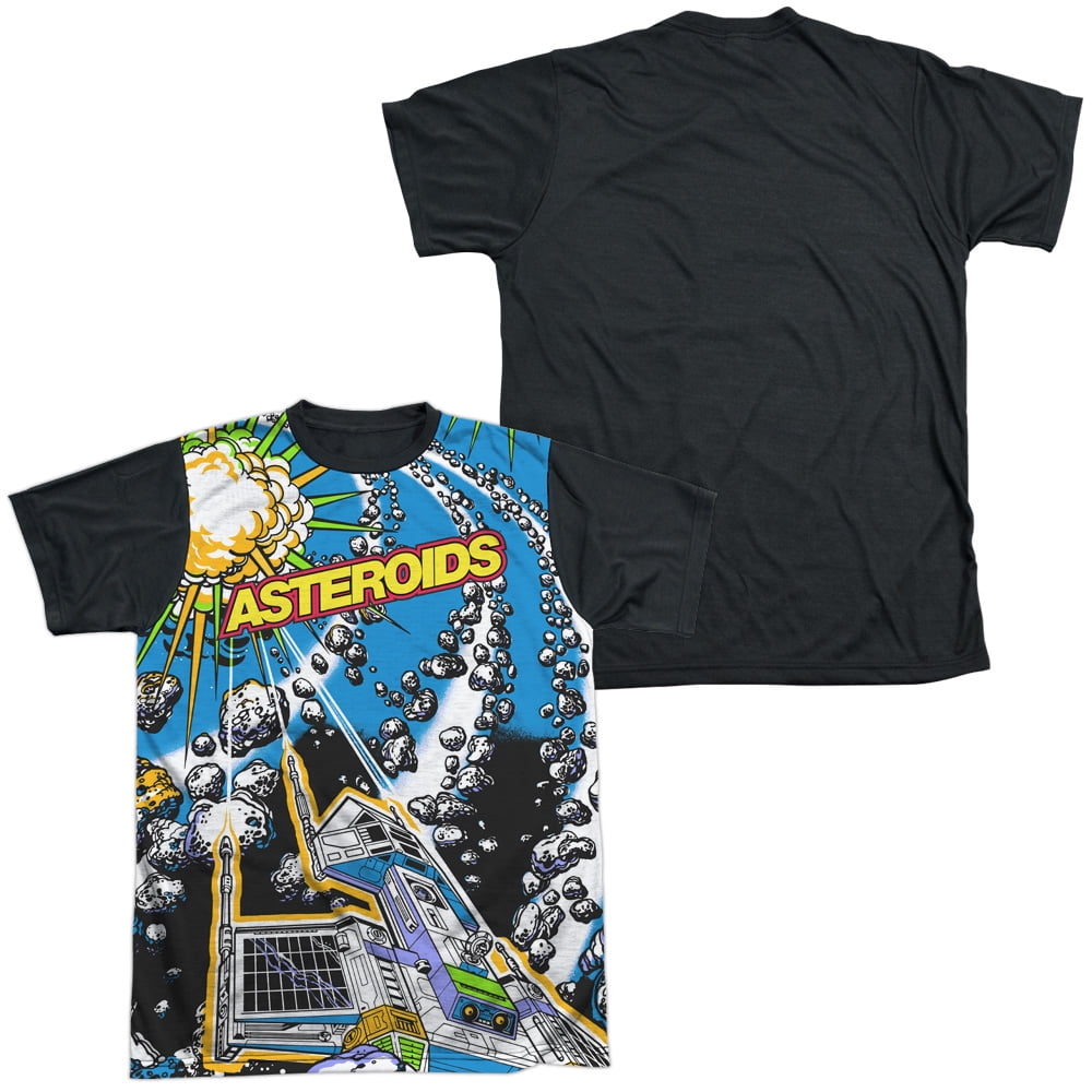 Atari Asteroids All Over Adult Tank Top