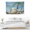 thumbnail image 4 of FANNA Palm Trees Starfish Shell Tapestry 60x40in Soft Durable Lightweight Room Bedroom Decoration Indoor Outdoor Wall Art Hippie Bed Cover Beach Blanket Tablecloth Yoga Mat Ceiling Decor 60x40in, 4 of 7