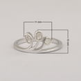 thumbnail image 2 of 0.50 CTW Natural Diamond Polki Tree of Life Elegant Ring 925 Sterling Silver Women Mother's Day Gift Jewelry, 2 of 5