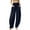 Navy, variant on Huowey Women's Pants Casual Pants Comfortable Stretch Waist Pants with Pockets for Everyday Wear Ideal for Spring Summer Autumn