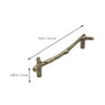 thumbnail image 2 of 4Pcs Branche en Forme de Poignées Armoire Décorative Boutons Accessoires de Meubles, 2 of 9