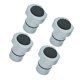 thumbnail image 4 of Topes de freno para clavija de banco de trabajo, tapón de posicionamiento de abrazadera con inserto de goma, rosca M8 19 mm 4 piezas, 4 of 9
