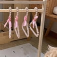 thumbnail image 4 of OUNONA 6Pcs Plastic Baby Hangers for Nursery Use with Clothes Hanging Function, 4 of 8