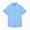 H247-Blue, variant on Girls Short Sleeve Button Down Shirts Kids School Uniform Dress Shirt Summer Blouse(Blue,9-10 Y)