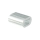 thumbnail image 2 of Clips Bucles Engastado De 15/64 Pulgadas 6mm Cuerda De Cable De Aluminio Mangas Oval 15 Pcs, 2 of 5
