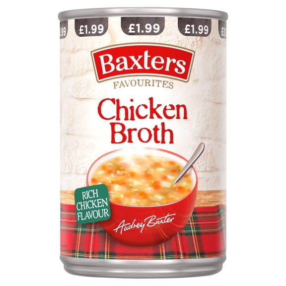 Baxters Favourites Chicken Broth 400g (pack of 12)
