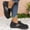 Black, variant on Mfakffe Business Casual Shoes Women Versatile Soft Walking Round Toe Flats Comfortable Casual Sneakers Black 7.5 Wide(EU:39)