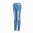 thumbnail image 3 of zuwimk Jeans For Women Trendy,Women's Infinite Stretch Mid Rise Skinny Jeans Blue,XXL, 3 of 5