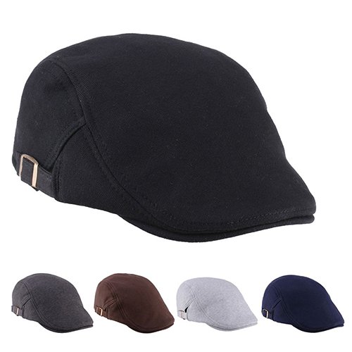 AYYUFE Men Women Duckbill Fashion Classic Beret Cabbie Cowboy Flat Hat Golf Driving Cap