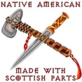 thumbnail image 3 of CafePress - Native American/Scots Pajamas - Women's Short Sleeve Print T-Shirt and Pants Dark Cotton Pajama Set, 3 of 7