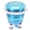 Blue, variant on Rupoun 16mm / 0.6 inches Stainless Steel Metal Button Switch, Flat Round Head Waterproof Self-Reset Push Switch, Normally Open 220V Momentary Switch for Industrial Control, Blue