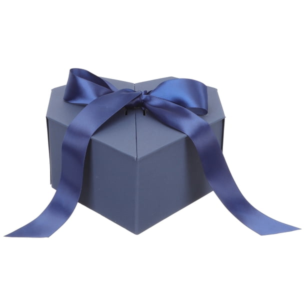 GOOHOCHY Caja de regalo con forma de corazón para cumpleaños, regalo de cumpleaños, cosméticos, regalo.