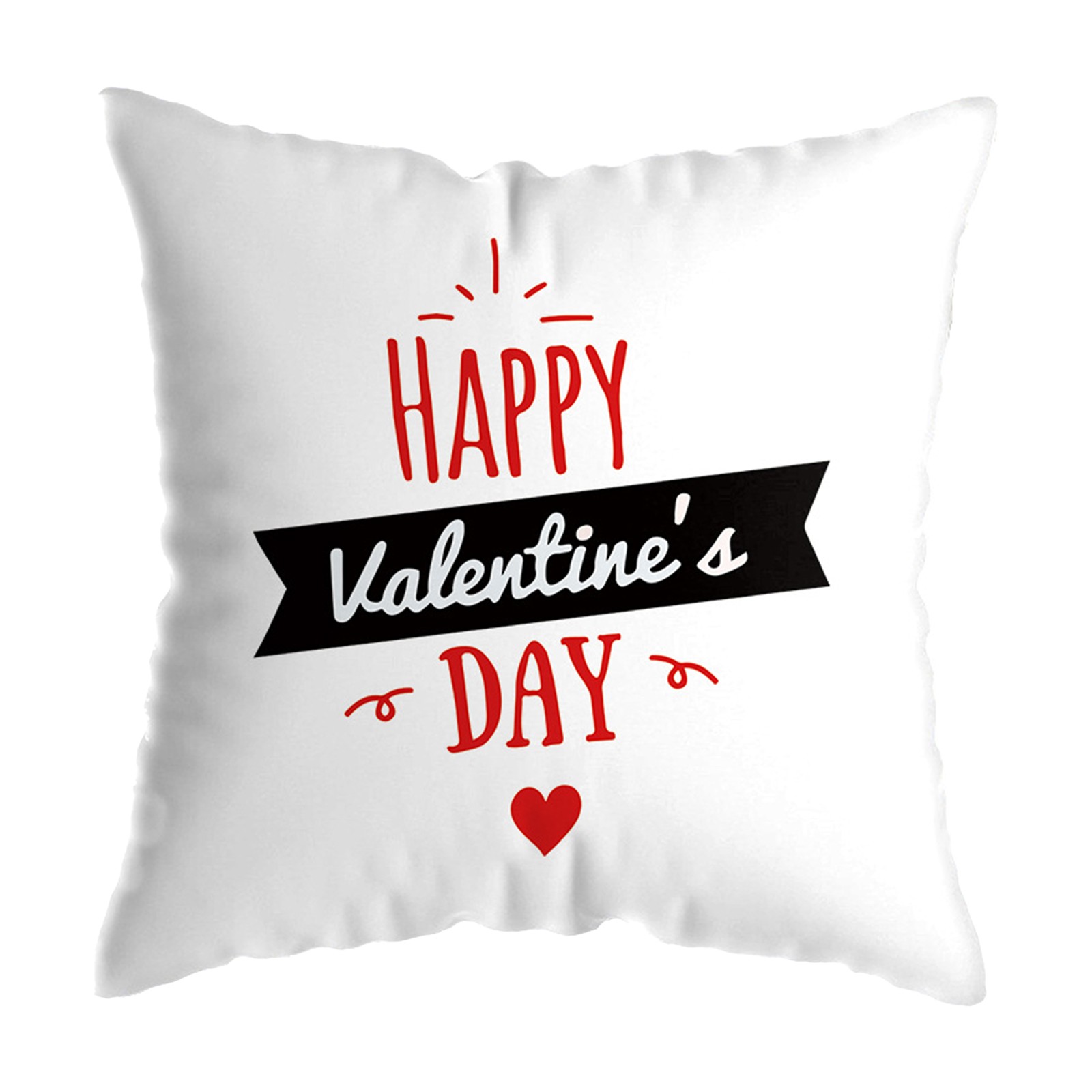 Pillow Cases Household Goods Valentine'S Day Pillow Cover Short Plush