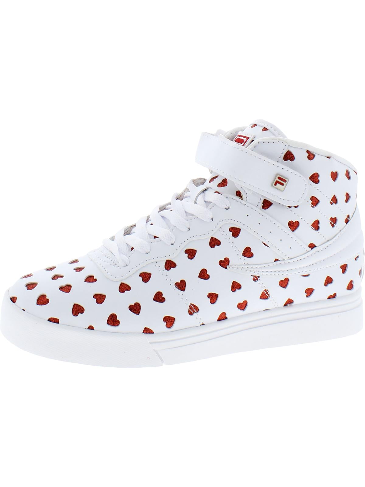 faux leather high top sneakers