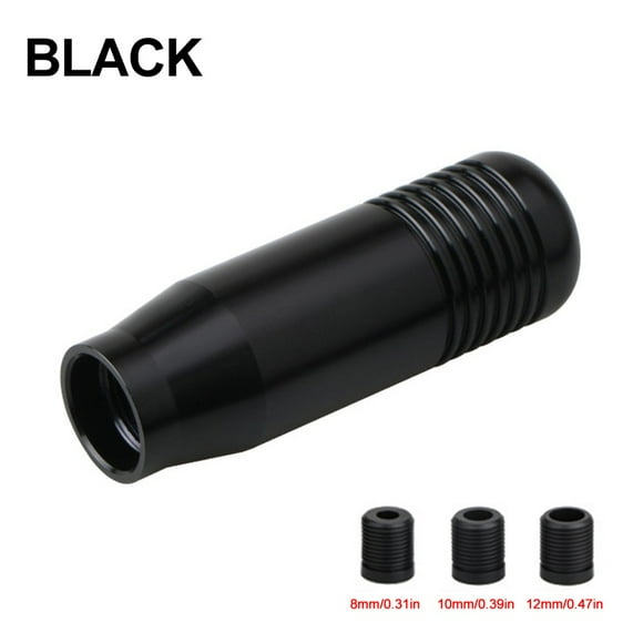 Yimiti 8.5Cm Car Extended Mugen Gear Shift Knob Manual Transmission,Black
