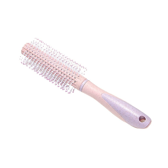 SANWOOD Durable Candy Color Roll Curly Round Brush Comb Hairbrush Hairdressing Tool