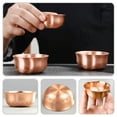 thumbnail image 4 of NUOLUX Vaso Decorativo De Cobre Rosa Dorado Para Ofrecer Con Exquisito Y Resistente Para Uso En Casa, 4 of 8
