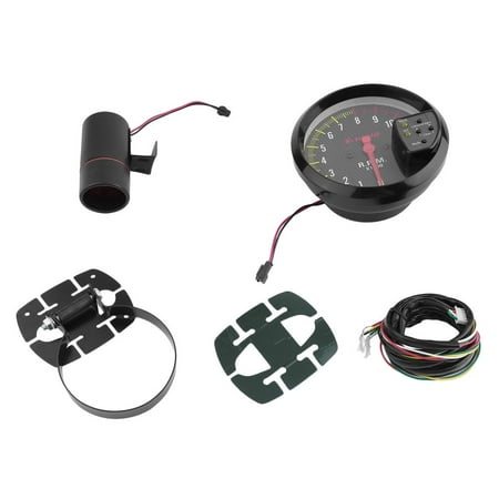 12V Car Gauge LED Display Car Meter Tachometer Meter Gauge Car RPM 0-11000K