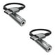 thumbnail image 2 of Tholdsy Adaptador para teléfono inteligente de tipo c a 3,5 mm, portátil, 0 retraso, flexible, anodizado, llamada de voz, transmisión en Gris 2piezas, 2 of 6