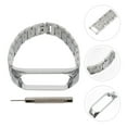 thumbnail image 6 of KALLORY 1Set Watch Band Strap Silver Color For Christmas Day present Durable, 6 of 8