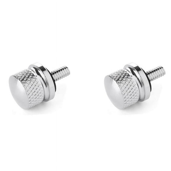 4X Chrome Aluminum Bolt Screw Cap for