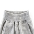 thumbnail image 6 of LYMAYTER Baby Boys Cotton Jogger Pants Solid Color Elastic Waist Sweatpants Casual Sports Bottoms 1-9Y, 6 of 8