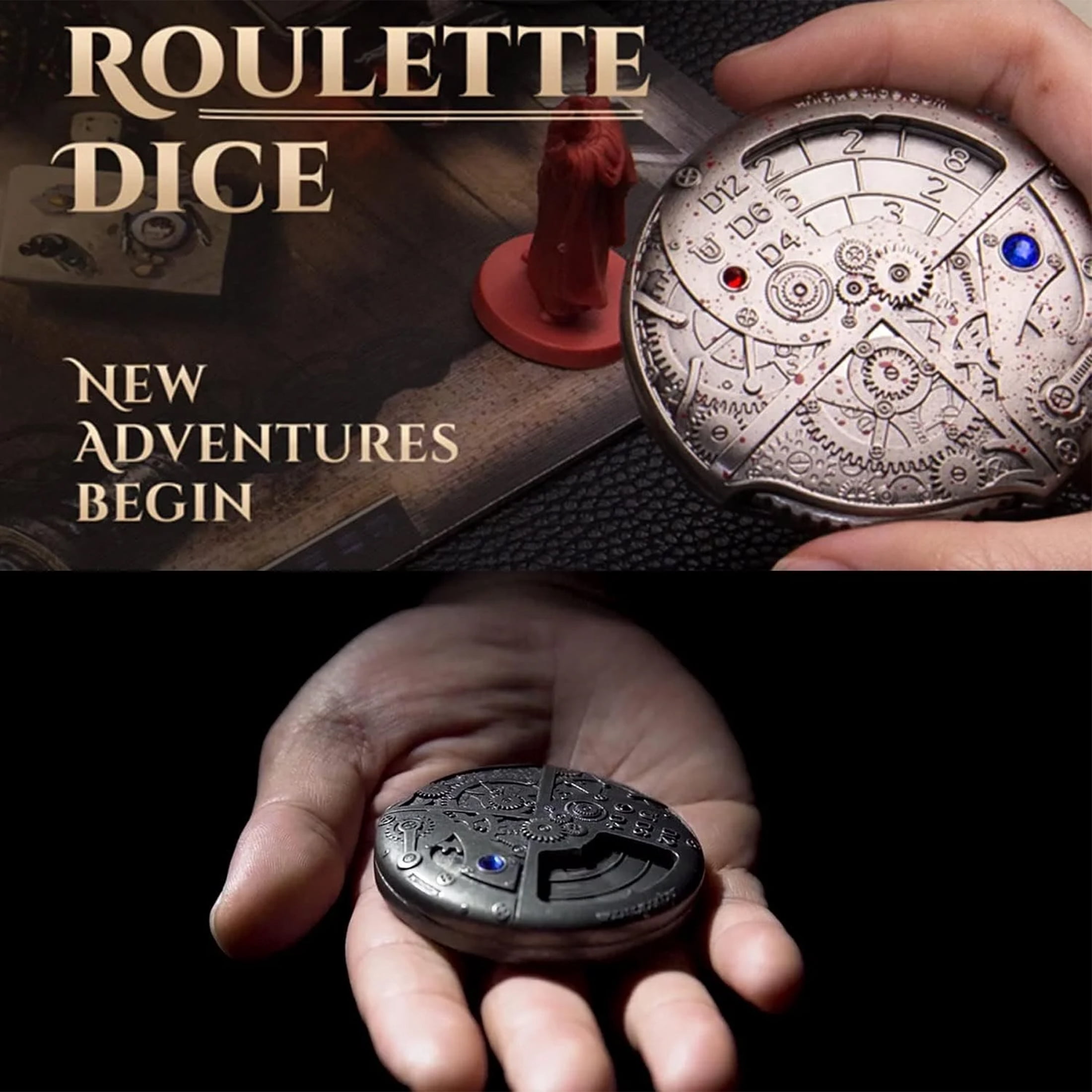 7-in-1 DND Dice Set for Dungeons and Dragons,Adult