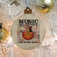 thumbnail image 5 of Music Inspires Guitar Wood Christmas Tree Holiday Ornament, 5 of 7