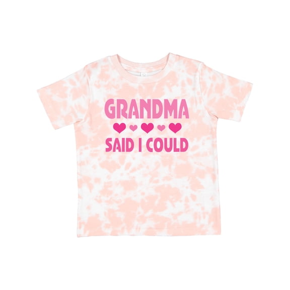 Inktastic Grandma Said I Could Funny Granddaughter Girls Toddler T-Shirt
