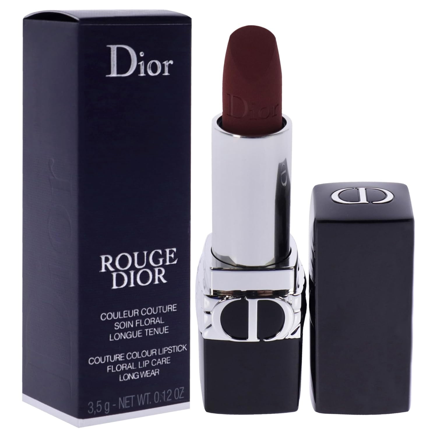 Dior Rouge Dior Lipstick 766 Rose Harpers (Satin) 0.12oz/3.5