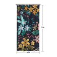 thumbnail image 5 of Pioneer Flower Floral Print Pattern Shower Curtain 36"x72" ,Bathroom Decorative Shower Curtains Set with 12 Hooks,Modern Waterproof Washable Shower Curtain, 5 of 6