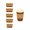 E, variant on Coffee Bread Themed Sticky Notes Set - 30 Sheets Peel & Stick Die-Cut Notepads, 5 Cute Shapes for Journaling Planners, Desk Decor, To-Do Lists, Memo Pads