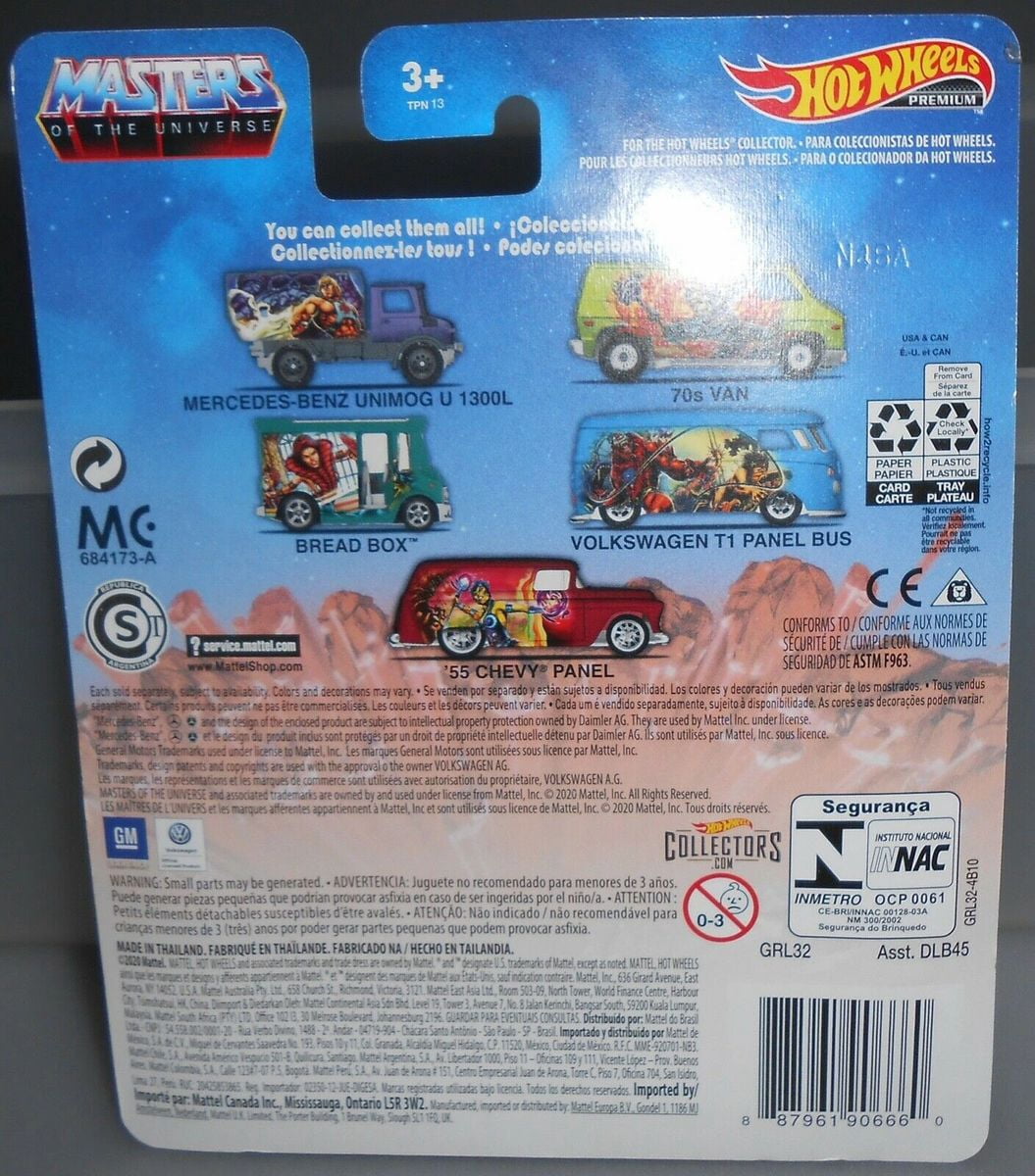 Hot Wheels Masters Of The Universe Beast Man Character Car - 1/64 Scale Die-Cast Vehicle