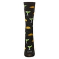 thumbnail image 3 of MeMoi It's Tuesday Somewhere Crew Socks - Womens - Female, One Size, Black, 3 of 3
