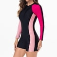 thumbnail image 4 of WILLBEST Traje de Baño de Mujer, Nuevo Traje de Baño de Primavera y Verano 2025 para Mujer, Traje de Baño de Protección Solar con Cremallera Integrada, Traje de Baño de Surf con Protección Solar, 4 of 5
