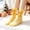 A, variant on Womens Christmas 3D Crochet Reindeer Crew Socks Cotton Novelty Holiday Gift