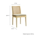 thumbnail image 3 of Modway Ovard Dining Chair in Natural, 3 of 9