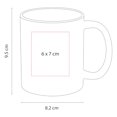thumbnail image 3 of Paquete con 15 piezas de Taza cerámica sublimable negro 8.2 x 9.5, 3 of 4