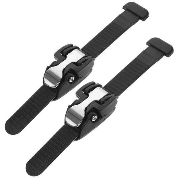 BESTOYARD 2Pcs Portable Plastic Roller Skate Buckle Straps Replacement Kit for Skating Shoes